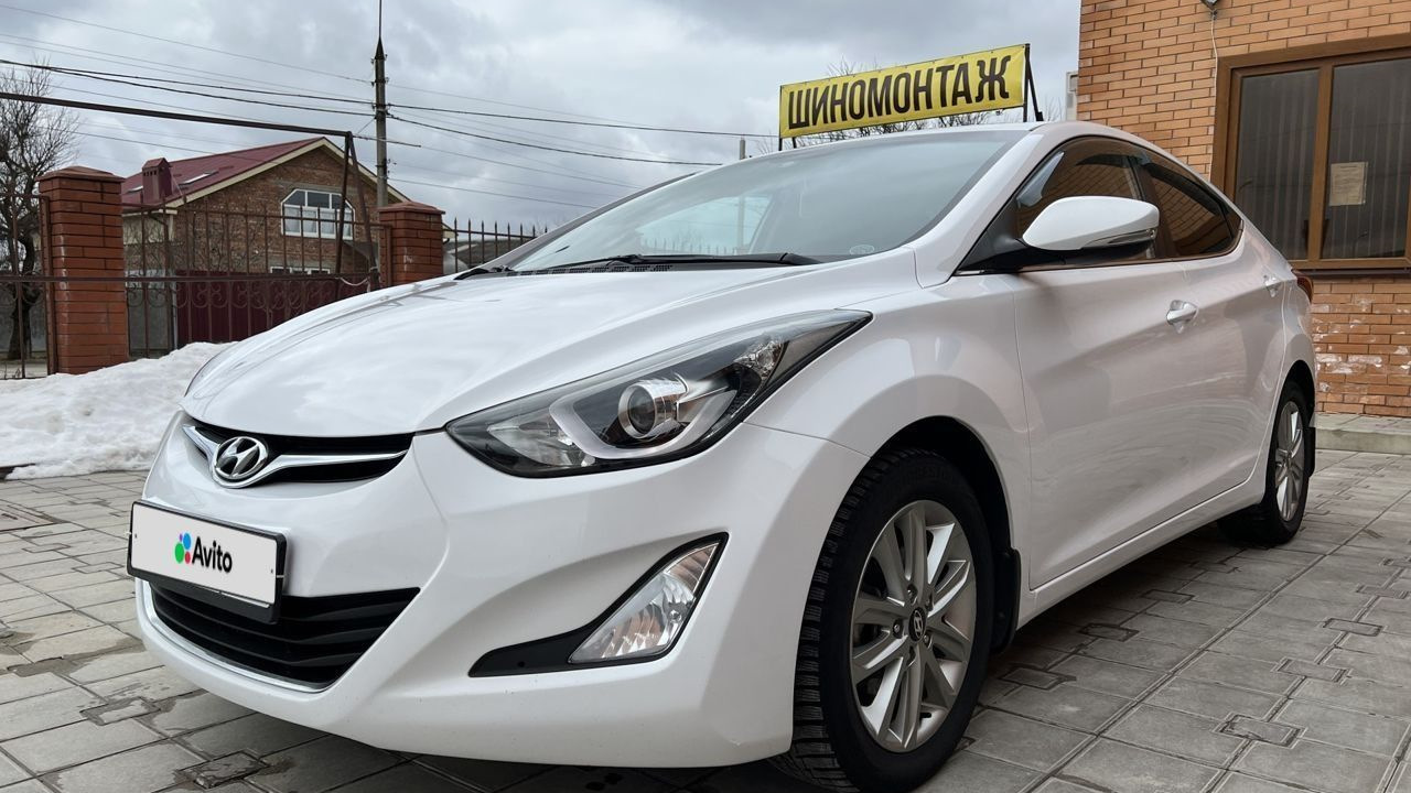 Hyundai Elantra (5G) 1.8 бензиновый 2014 | *Снежинка* на DRIVE2