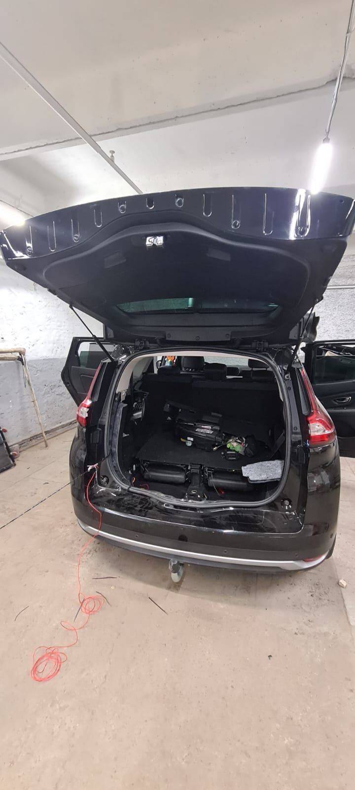 Tappetino Bagagliaio Per Renault Grand Scenic IV (2016-2022) - Vasca Baule In TPE, Antiscivolo, Impermeabile - Foto 6