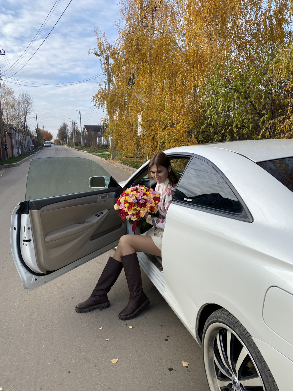 Когда у тебя день рождения осенью…🧁 — Toyota Camry Solara (II), 2,4 л,  2008 года | фотография | DRIVE2