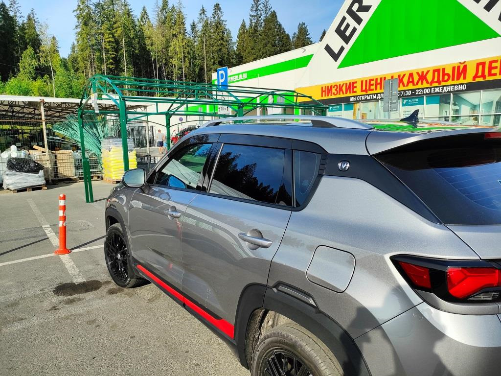 Ветровики 2D Стрелка — Changan CS35 Plus (1Gf), 1,4 л, 2023 года ...