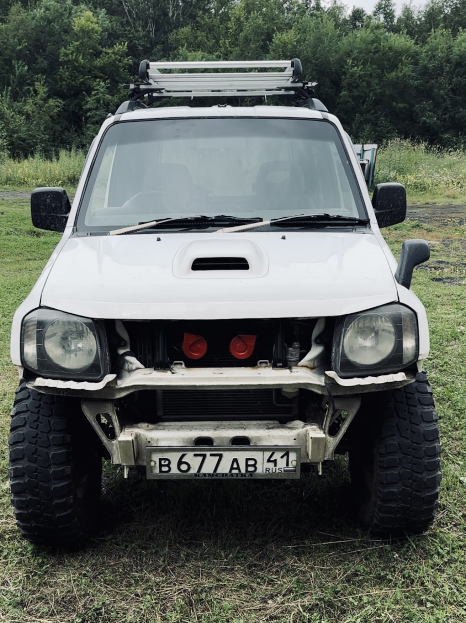 Внешний вид — Suzuki Jimny, 0,7 л, 2000 года | тюнинг | DRIVE2