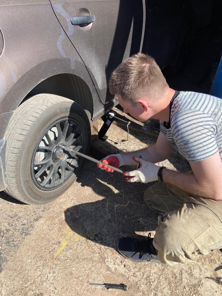 Покраска тормозных барабанов+замена задних брызговиков — Volkswagen ...