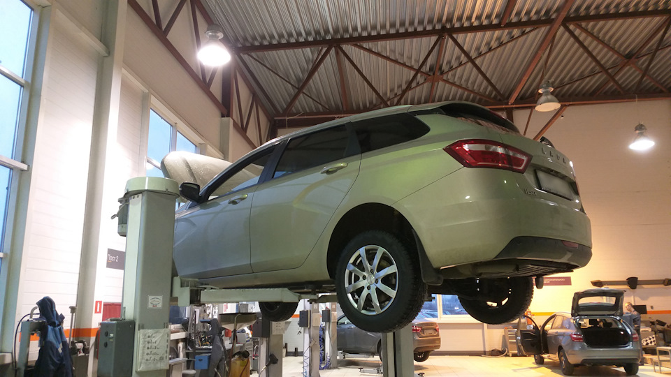 Фото в бортжурнале Lada Vesta SW (1G)