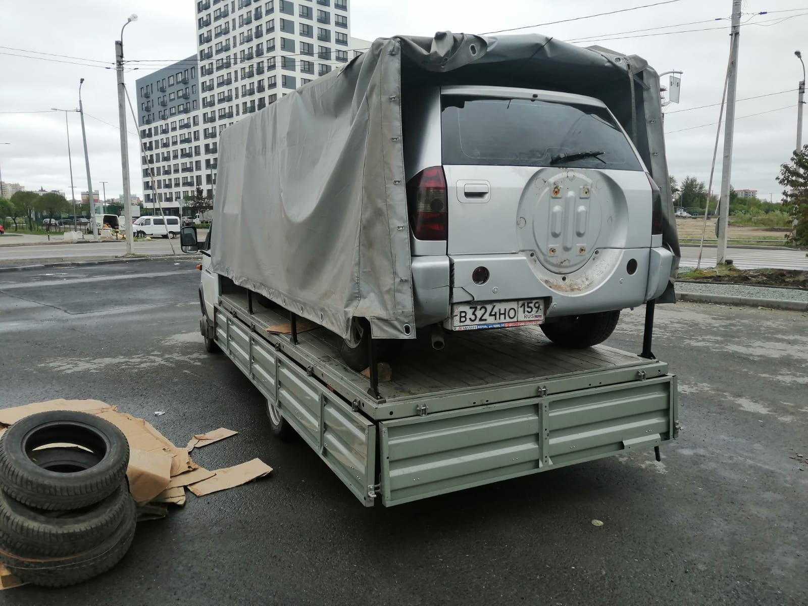 Можно ли ехать в кузове газели