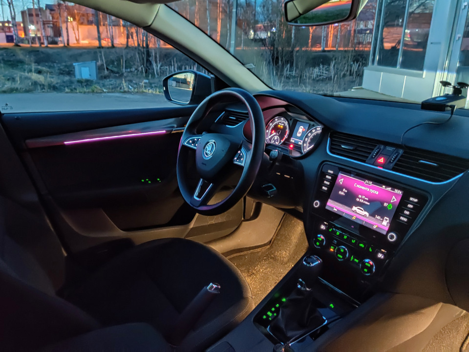 Светодиоды Lumos — Skoda Octavia A7 Mk3, 1,8 л, 2018 года | аксессуары ...