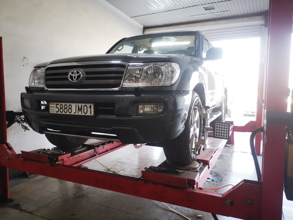 Развал схождения — Toyota Land Cruiser 100, 4,7 л, 2005 года | визит на ...