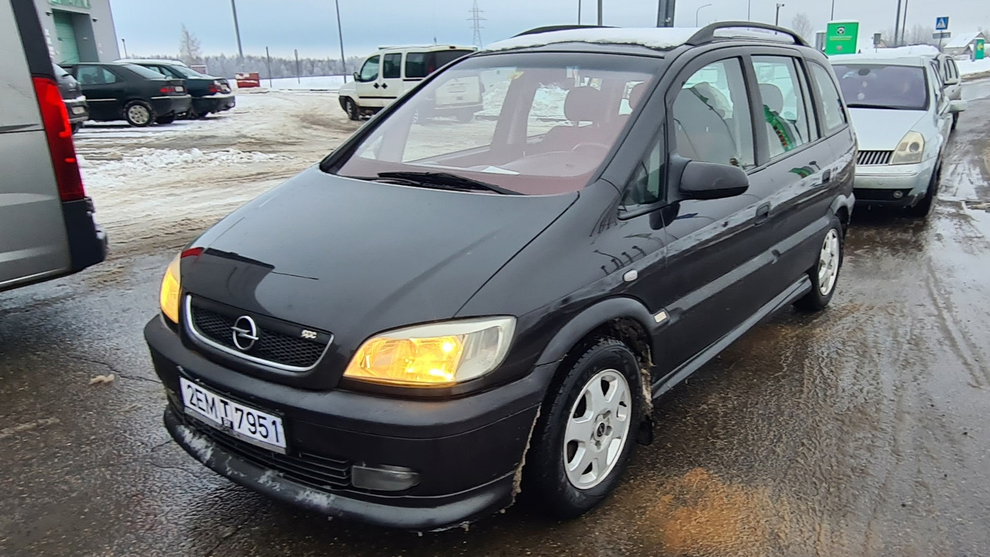 Opel Zafira A 1.8 бензиновый 2001 | зефирка на DRIVE2