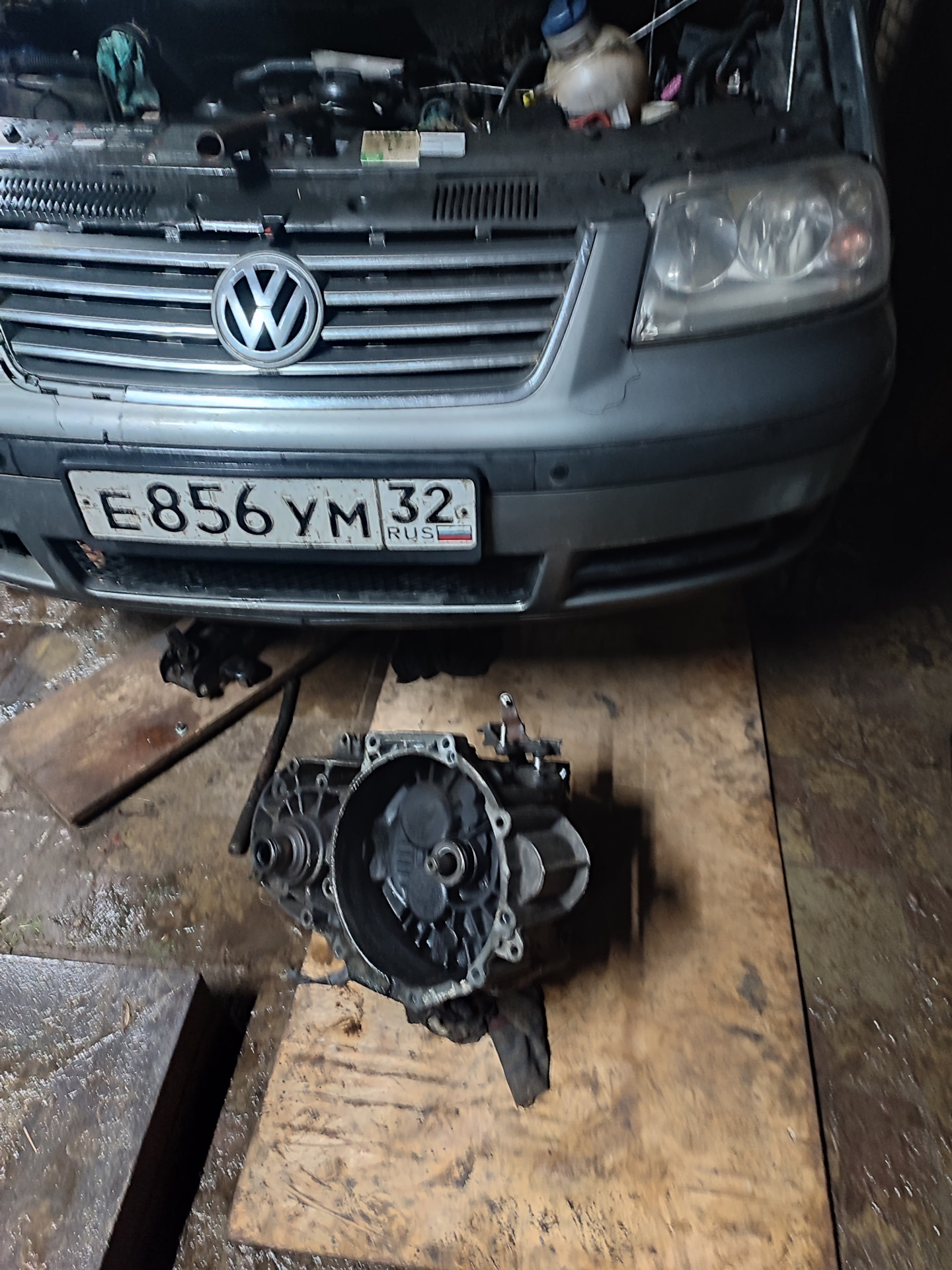 Выжимной пошипник. — Volkswagen Sharan (1G), 1,9 л, 2004 года | своими ...