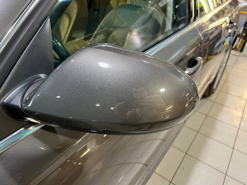 Убран легкий пескоструй с зеркал — Audi A6 (C7)