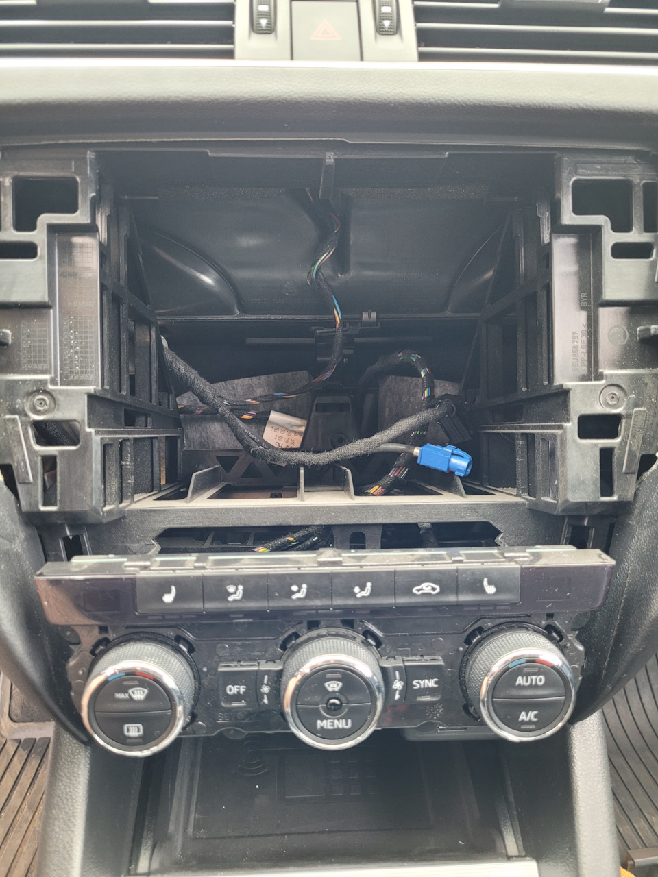 Блок климата от kodiaq — Skoda Octavia A7 Mk3, 1,4 л, 2015 года ...