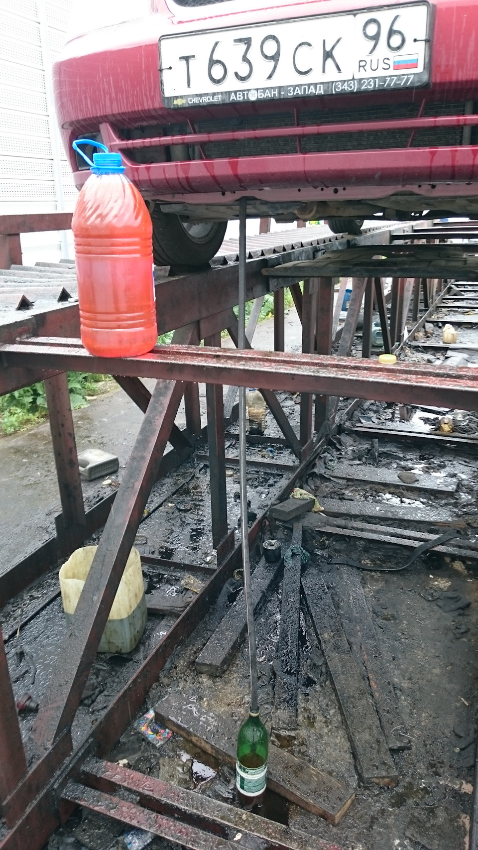 Замена антифриза Лачетти — Chevrolet Lacetti Sedan, 1,4 л, 2011 года ...