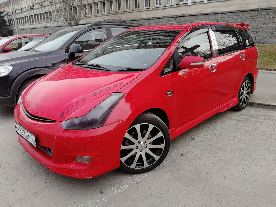 Toyota wish масло