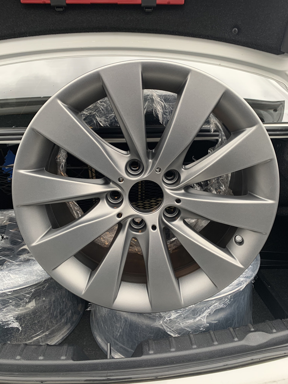 Диски в графит полумат. — BMW 3 series (F30), 2 л, 2012 года | колёсные ...