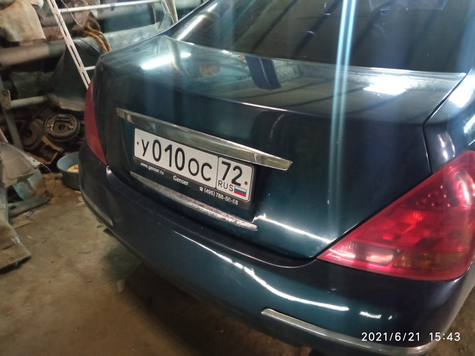 Молдинг крышки багажника — DRIVE2