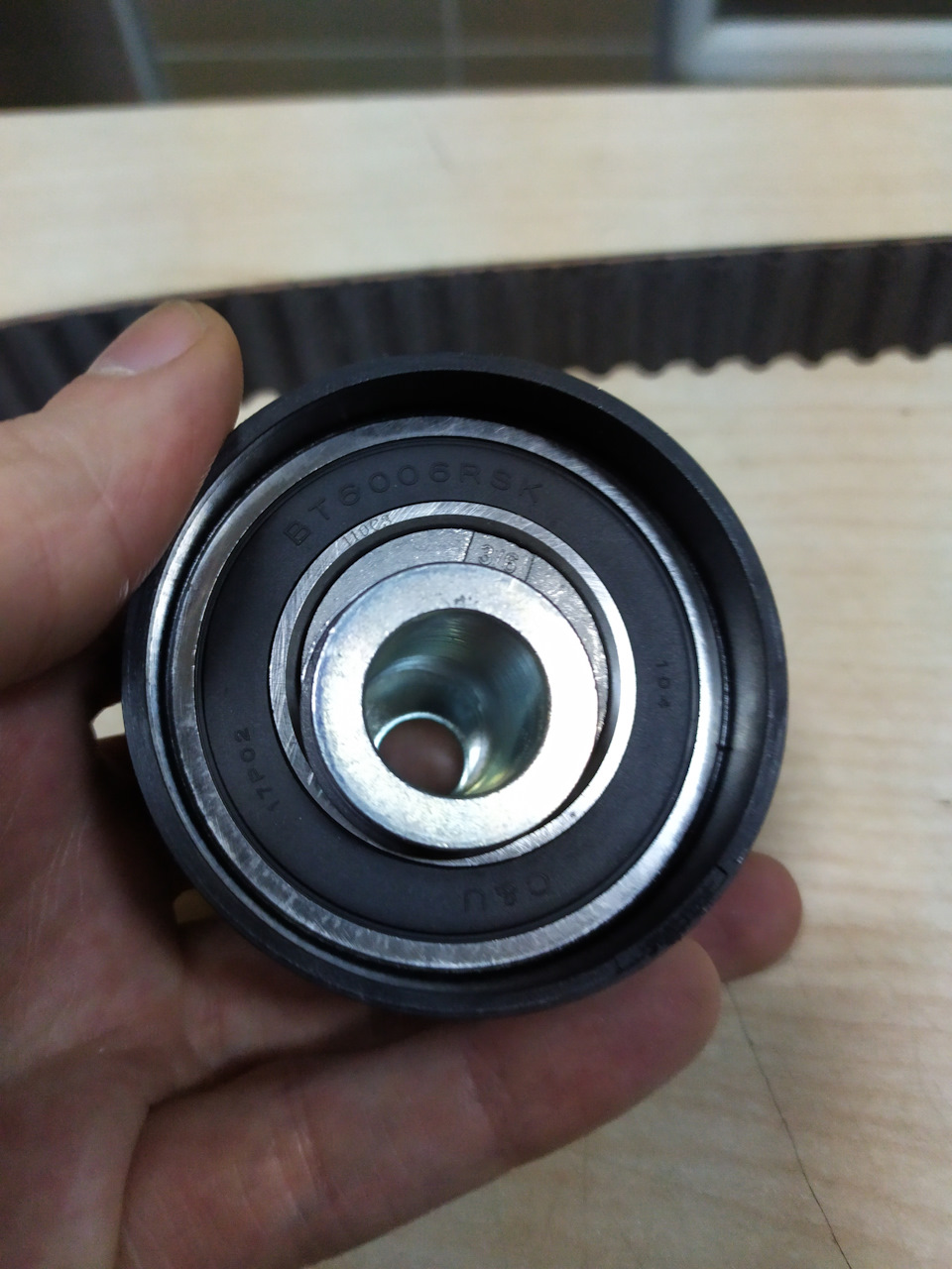 Замена ГРМ Гранта 21127 и обводного ремня с роликом — Lada Гранта (1G ...