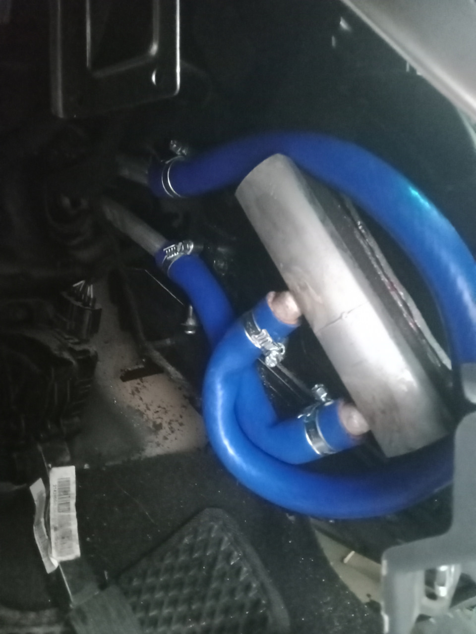 Печка дует холодом с правой стороны, переделка. — JAC T6, 2 л, 2021 ...