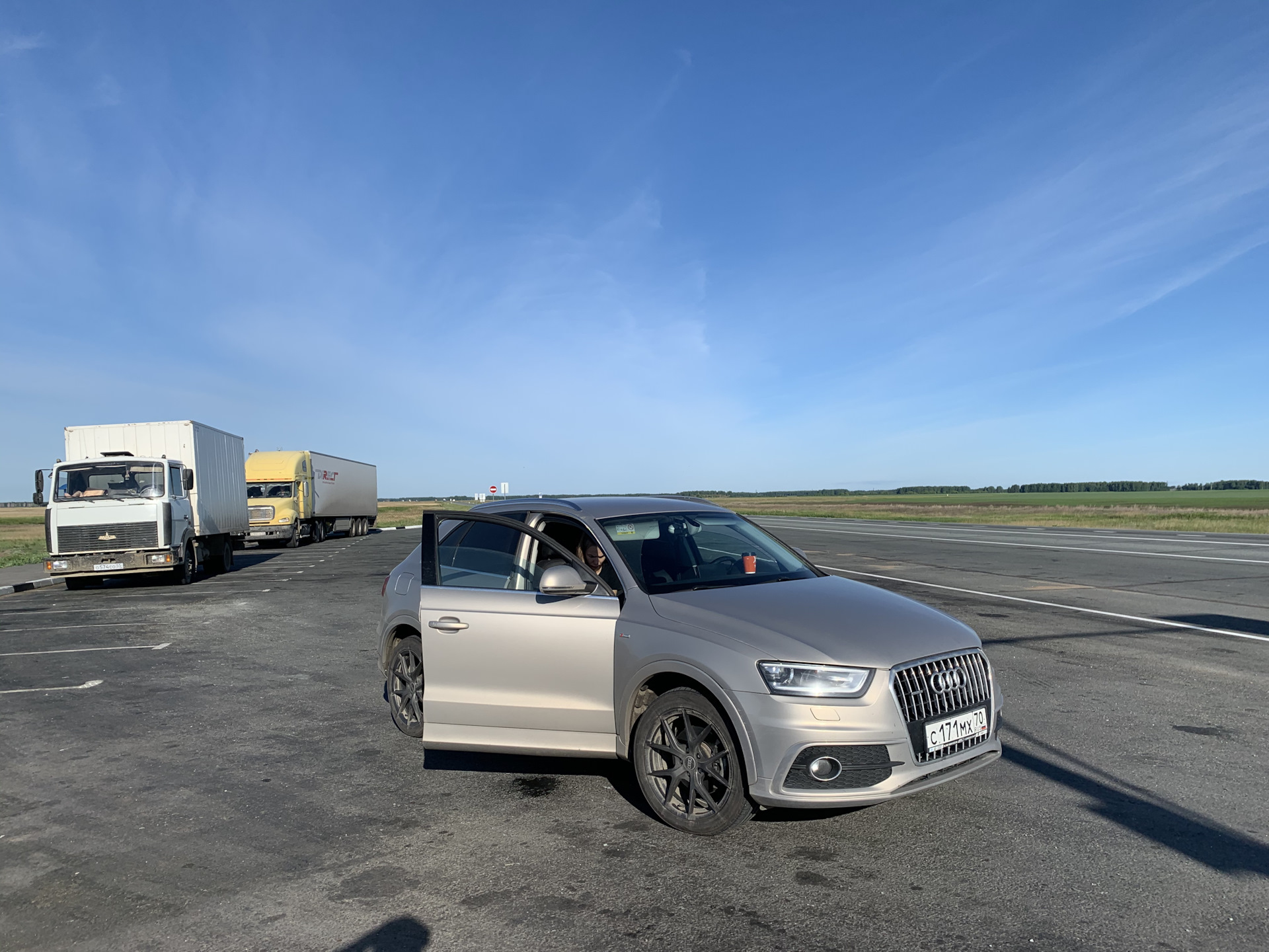 Первое авто путешествие — Audi Q3 (1G), 2 л, 2014 года | путешествие |  DRIVE2