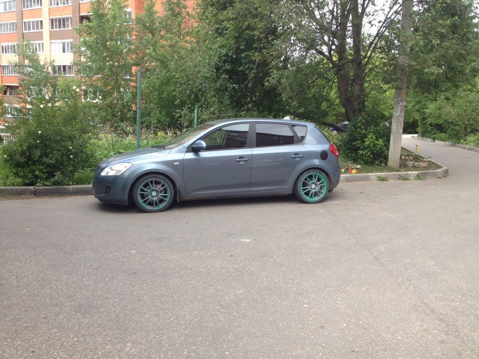 Kia ceed cd занижение