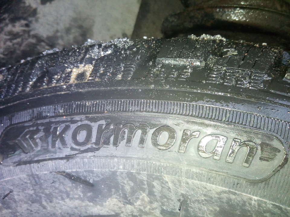 Приобрел новую резину Kormoran Stud 2 — Renault Logan (1G), 1,6 л, 2011 ...