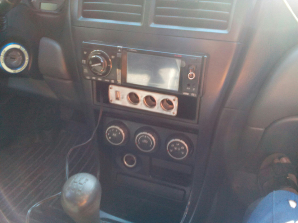 Блок управления печкой — Nissan Almera Classic (B10), 1,6 л, 2006 года ...