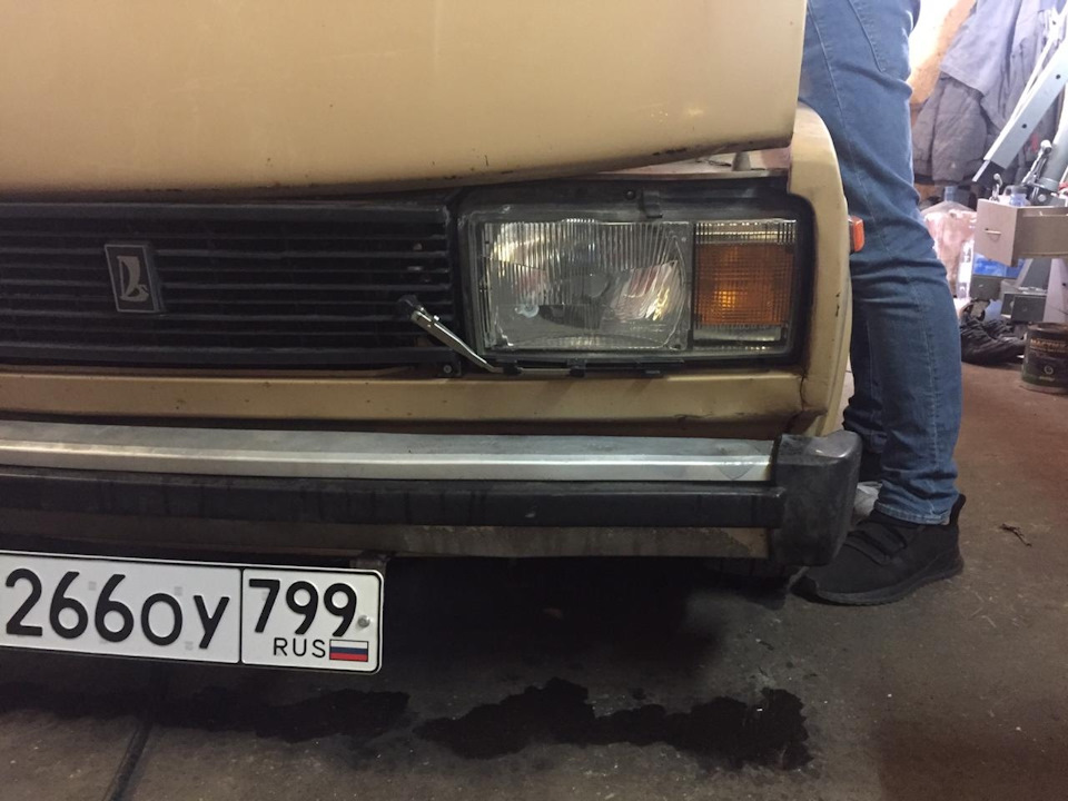 Установка фар и дворников на фары — Lada 21058, 1,2 л, 1989 года ...