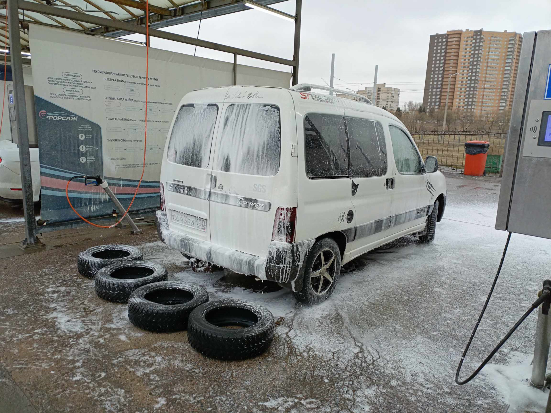 Кумхо 185/65/r14 — Citroen Berlingo (1G), 1,9 л, 2005 года | шины | DRIVE2