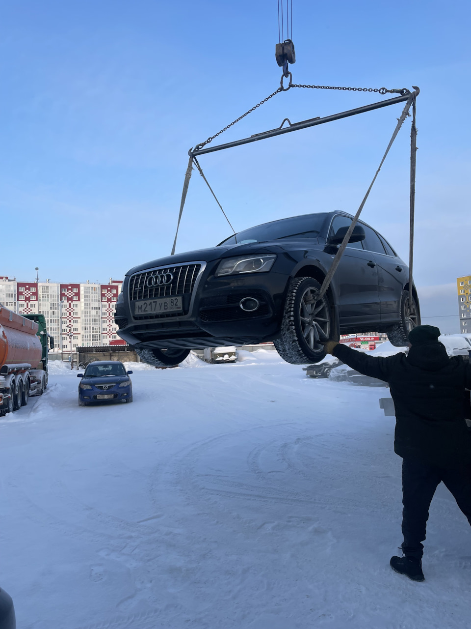 Зимний отпуск 2024 — Audi Q5 (1G), 3 л, 2011 года | путешествие | DRIVE2