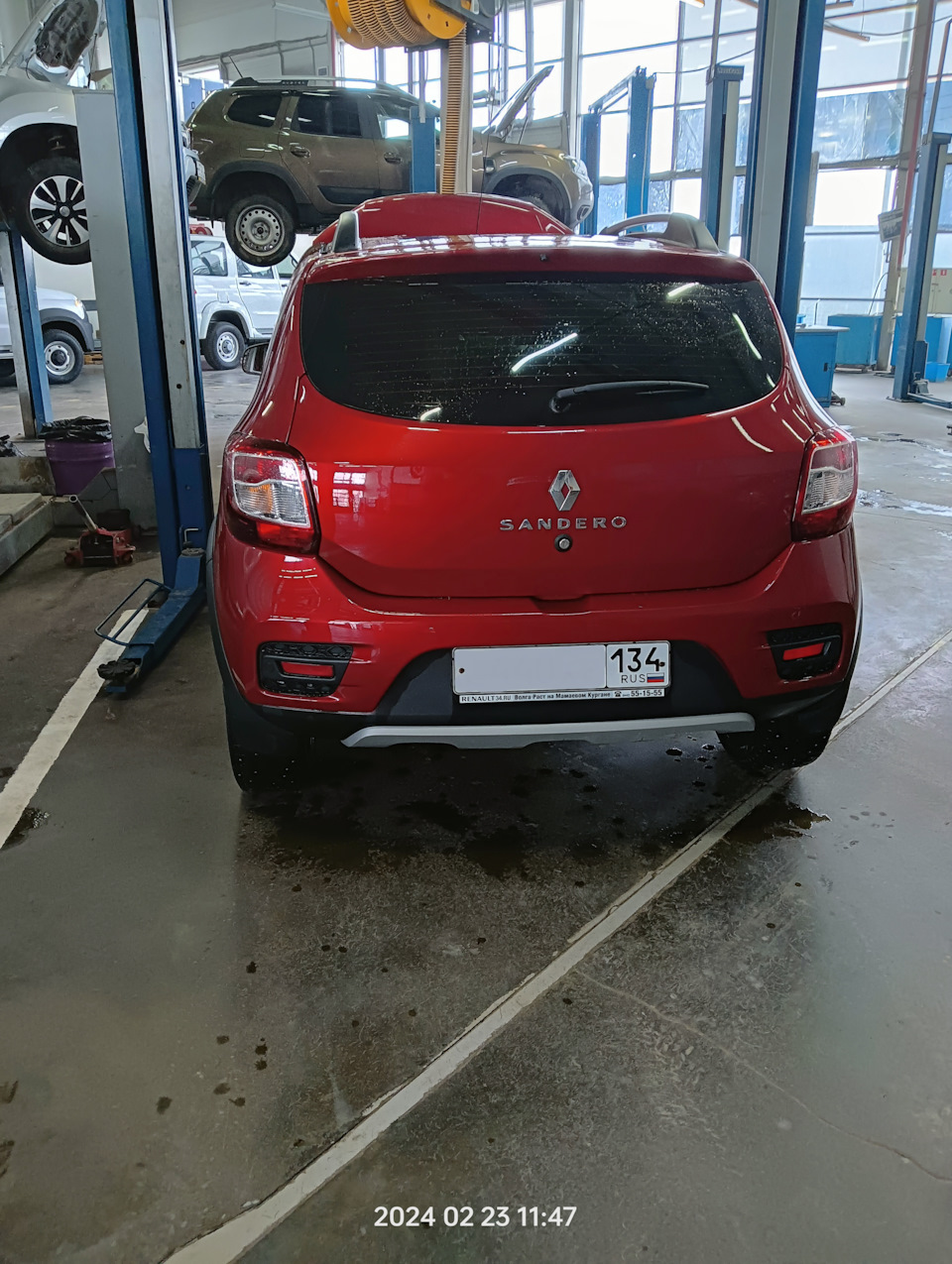 ТО — пробег 48526 км. — Renault Sandero Stepway (2G), 1,6 л, 2020 года |  плановое ТО | DRIVE2