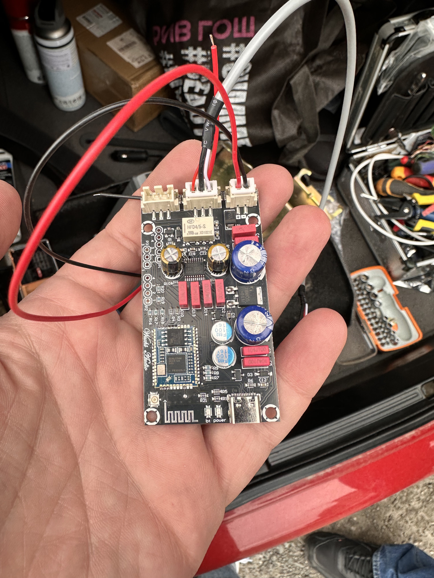 80 — APTX/LDAC Bluetooth в BM54 BMW — BMW 5 series (E39), 2,8 л, 2000 ...