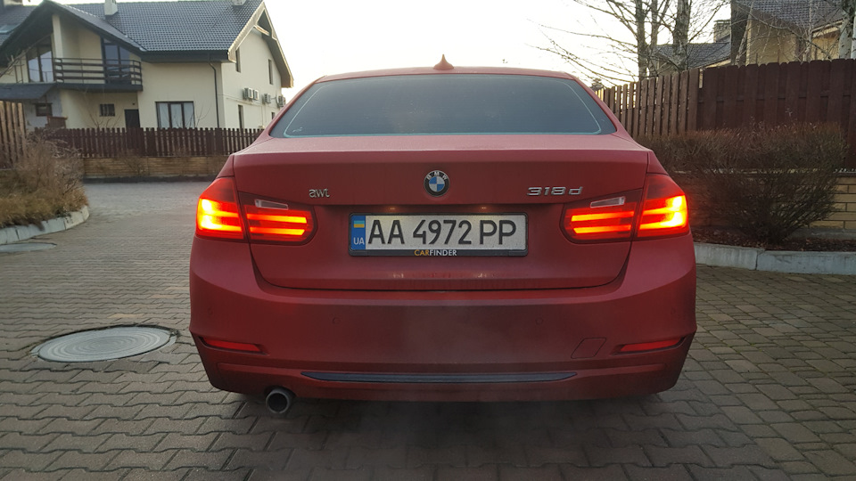 Фото в бортжурнале BMW 3 series (F30)
