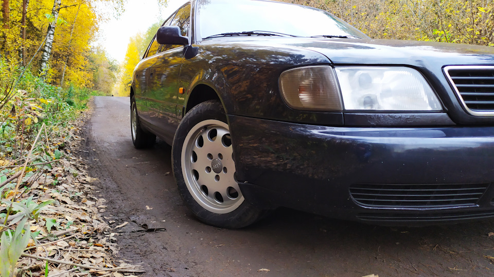 Вибрация при трогании с вывернутыми колесами, от чего?! — Audi A6 (C4 ...