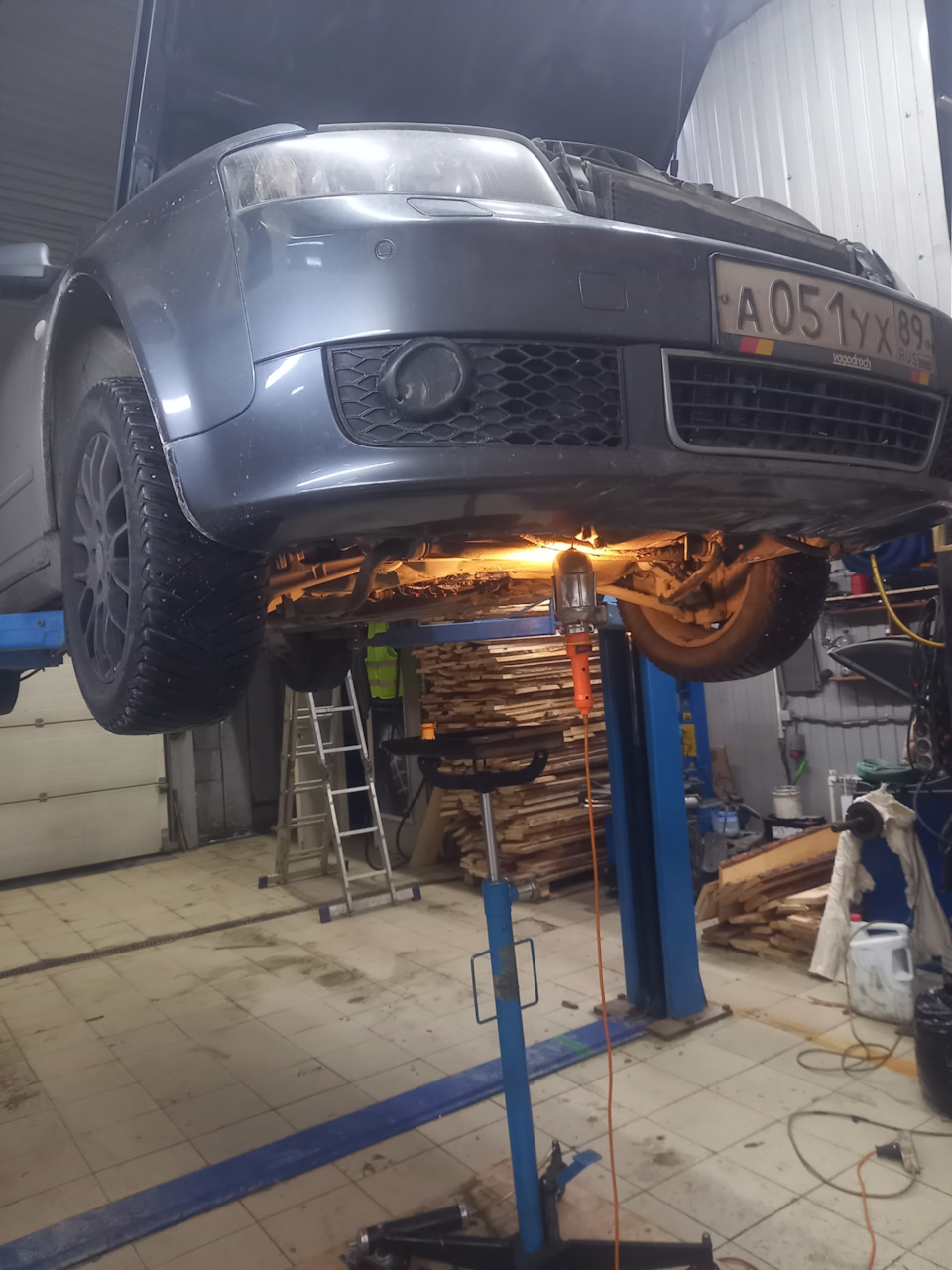 В процессе — Audi A4 Avant (B6)