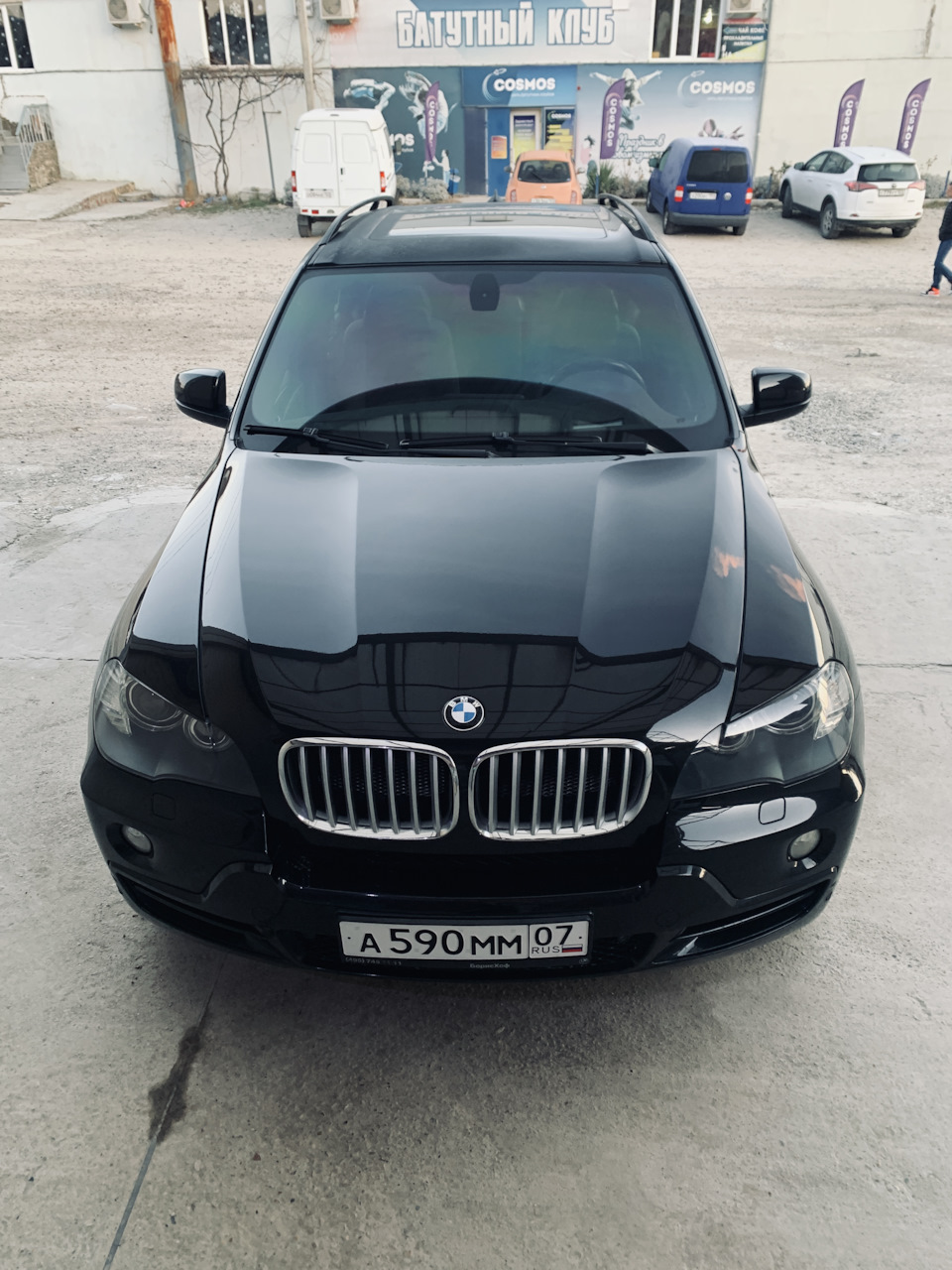 🟤 Долой черноту. Часть 2 — ноздри Titan line — BMW X5 (E70), 3 л, 2007  года | запчасти | DRIVE2