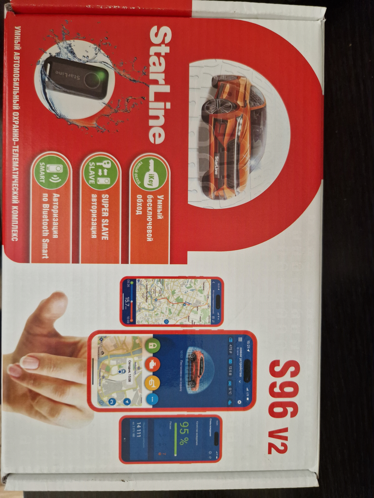 Сигнализация starline s96 v2 lte gps + кнопка старт стоп — Lada 4x4 3D ...