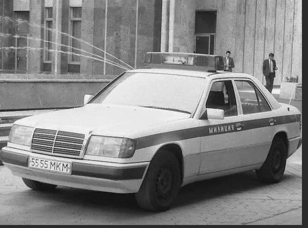 mercedes-benz w116 милиция ссср