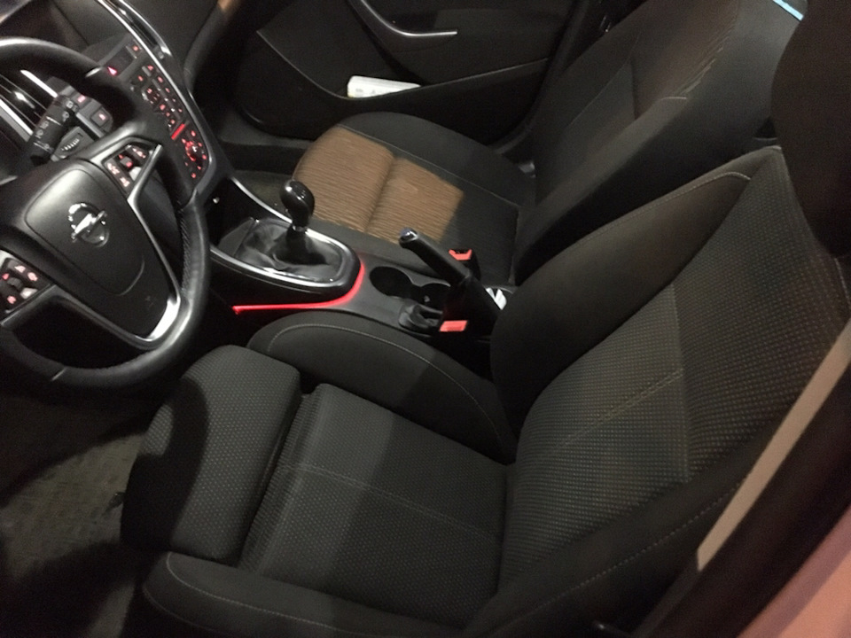 Сиденья AGR тряпка. Начало положено… — Opel Astra J, 1,6 л, 2012 года ...