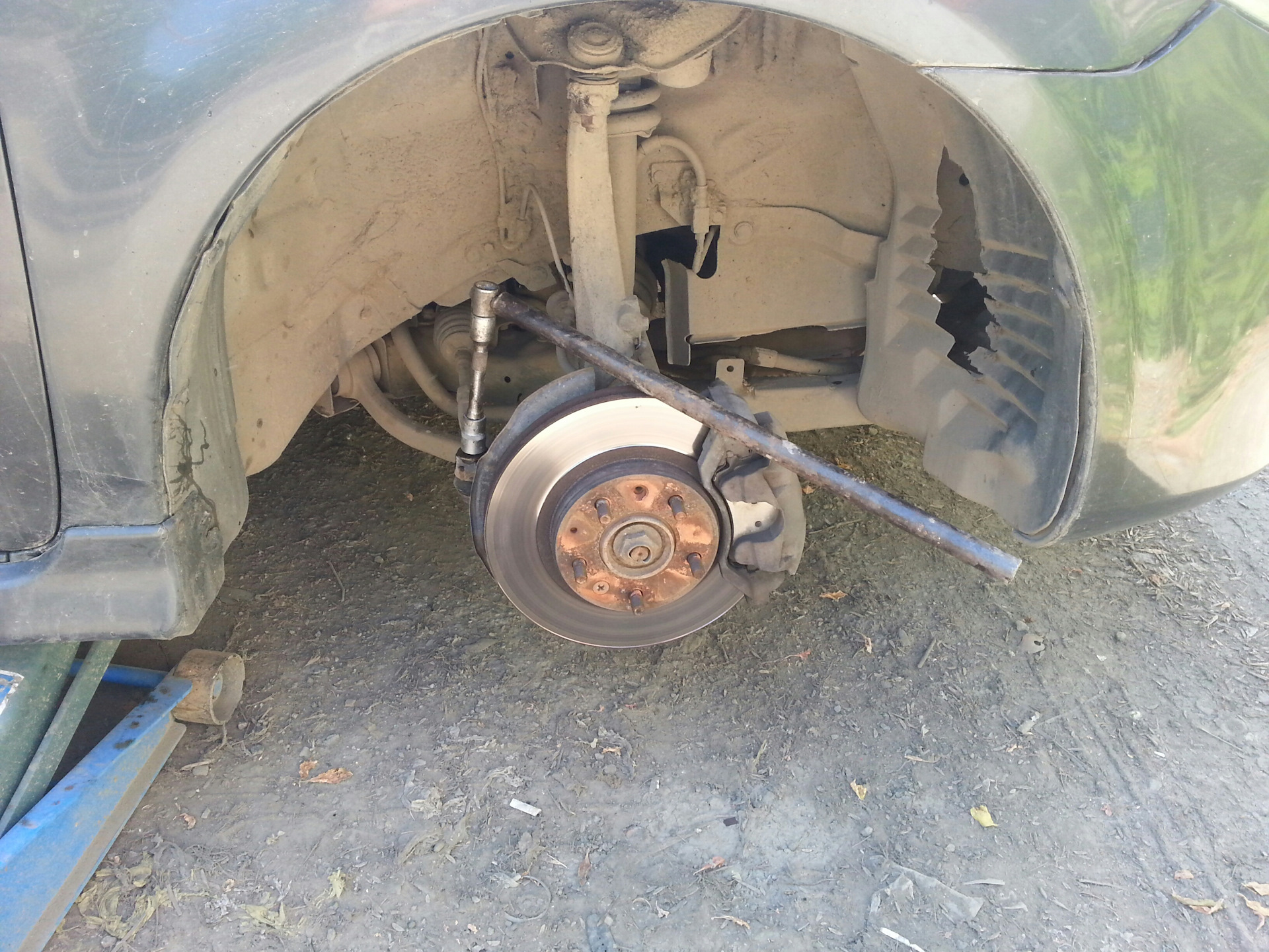 29. Правый рулевой наконечник=) — Mazda 6 (1G) GG, 3 л, 2005 года ...