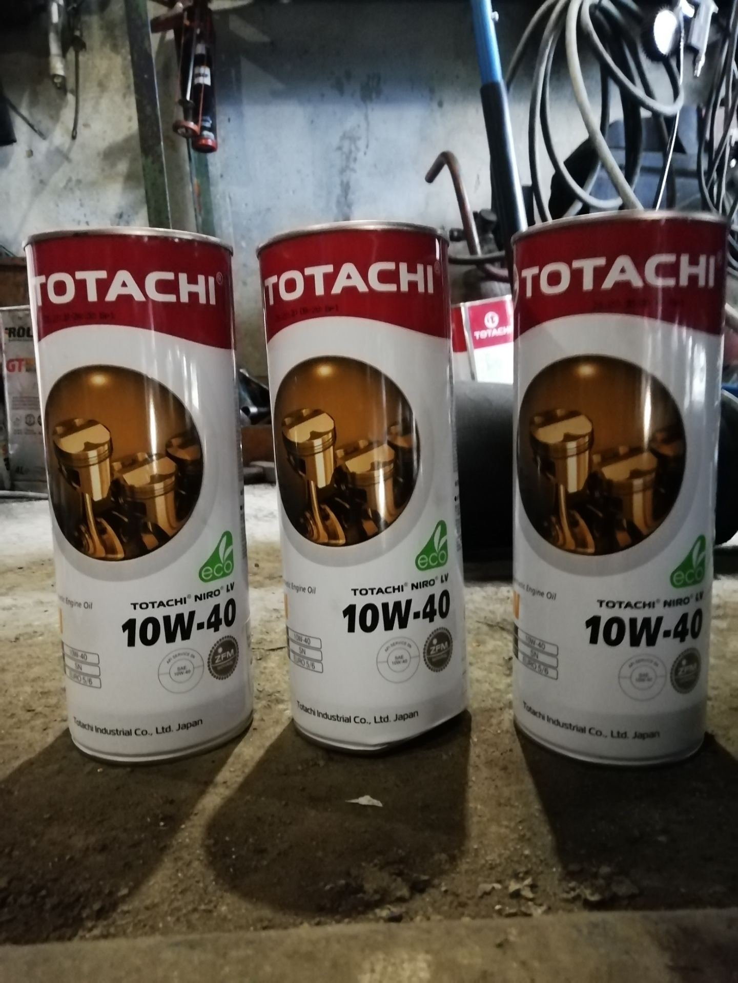Totachi 10w-40 — Chevrolet Lanos, 1,5 л, 2007 года | плановое ТО | DRIVE2
