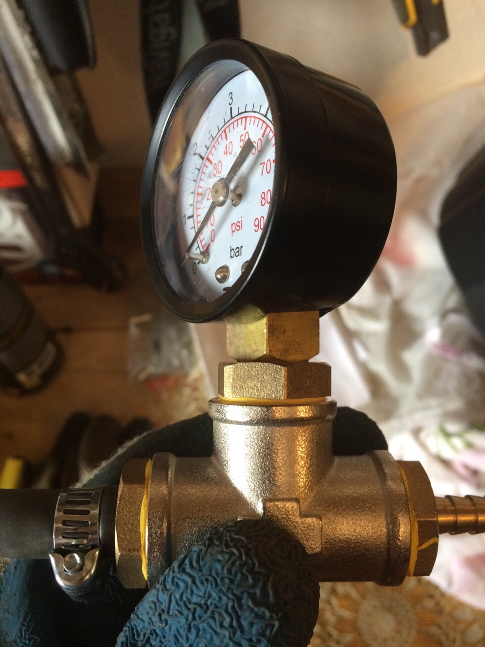 Замер давления в топливной рампе. Замена топливного фильтра. — Nissan ...