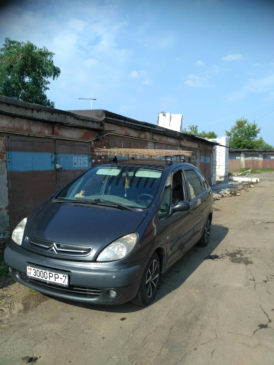 Рейлинги — Citroen Xsara Picasso, 2 л, 2001 года | аксессуары | DRIVE2