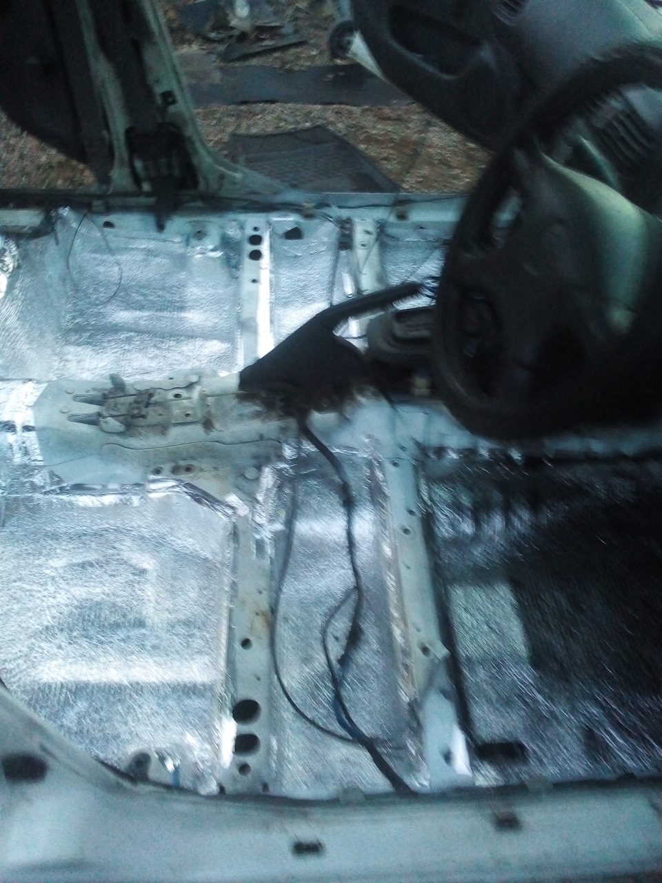 Бюджетная шумка и утеплитель — Nissan AD (Y11), 1,8 л, 2001 года ...