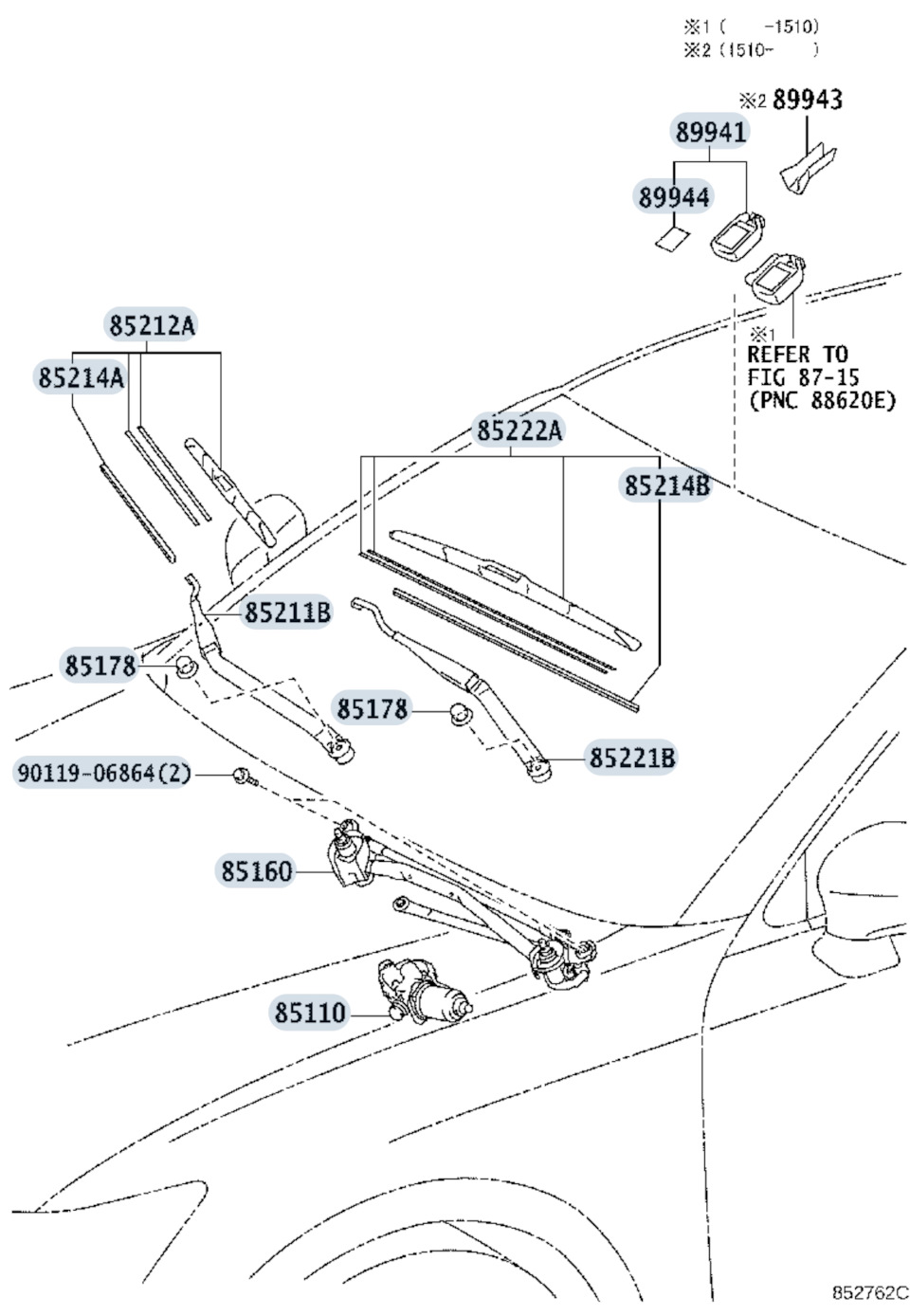 Датчики на лобовом стекле Lexus GS — Lexus GS (L10), 3,5 л, 2012 года |  своими руками | DRIVE2