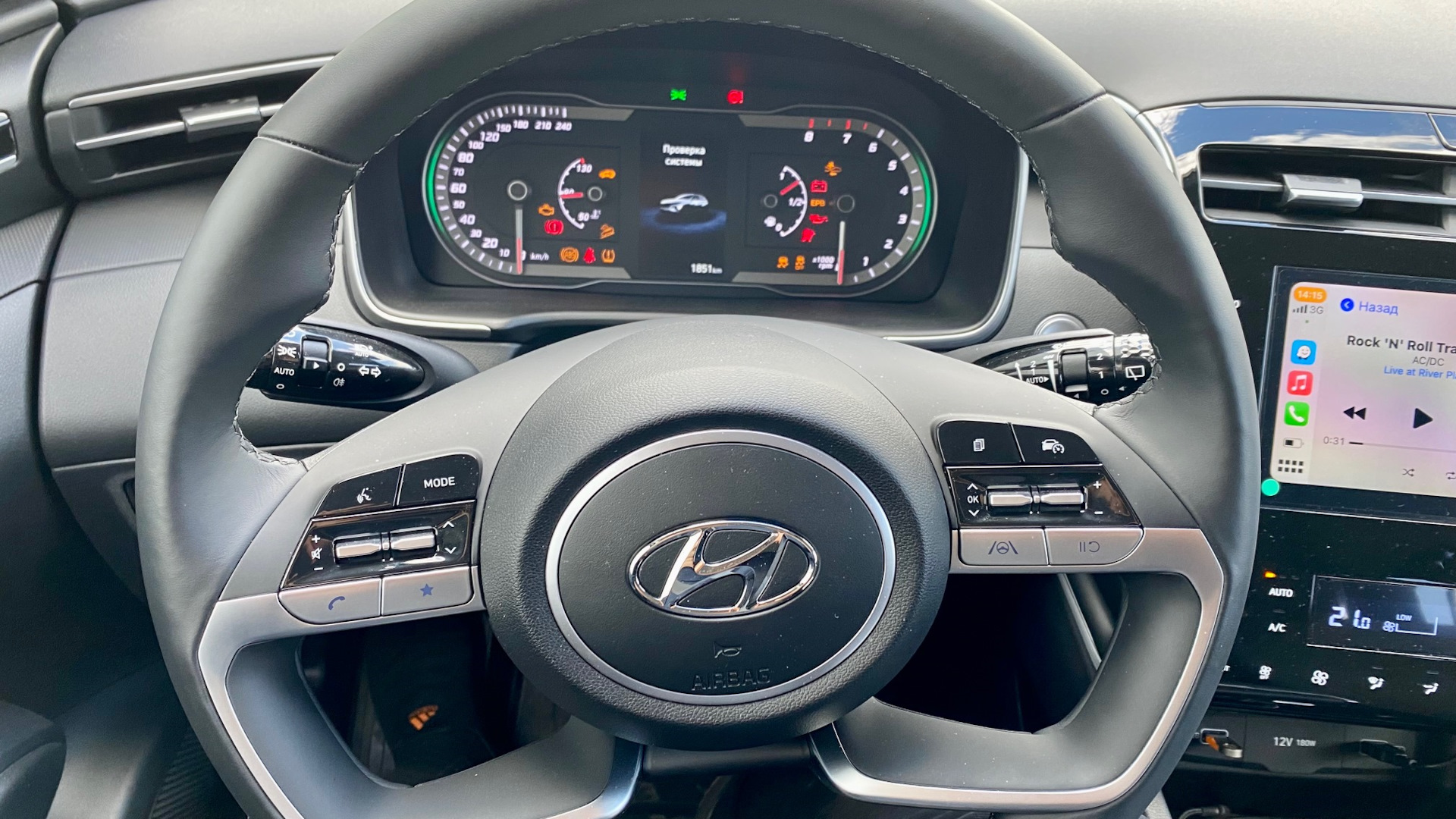 Hyundai Tucson (4G) 2.0 бензиновый 2021 | 2.0 A/T Dynamic на DRIVE2