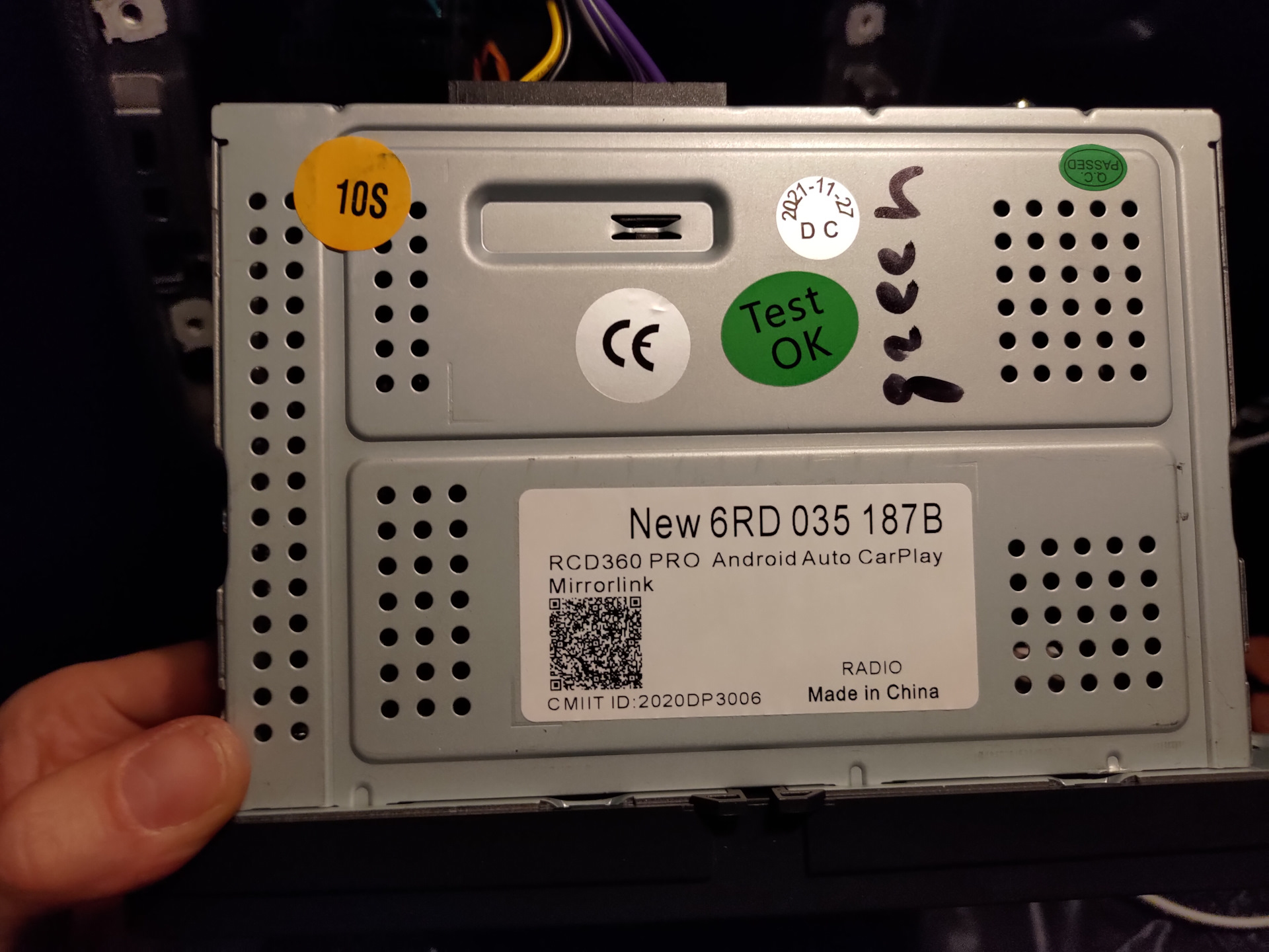 RCD 360 Pro. RCD 360 Pro Skoda. RCD 360 Pro фото разъемов.