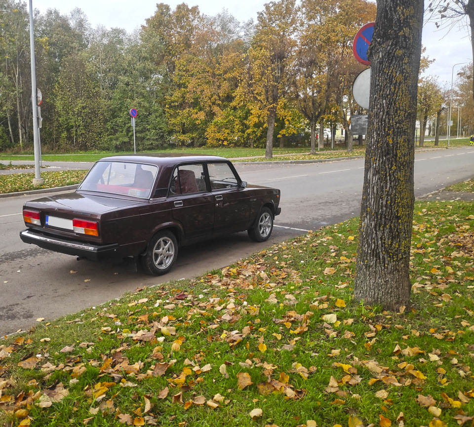 15#. Изменение цвета в регистре, прохождение ТО и постановка на учёт. —  Lada 2107, 1,5 л, 1988 года | покатушки | DRIVE2