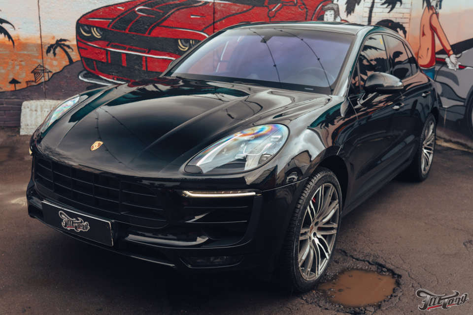 Кузовной ремонт Porsche Macan после ДТП + окрас суппортов и дисков ...