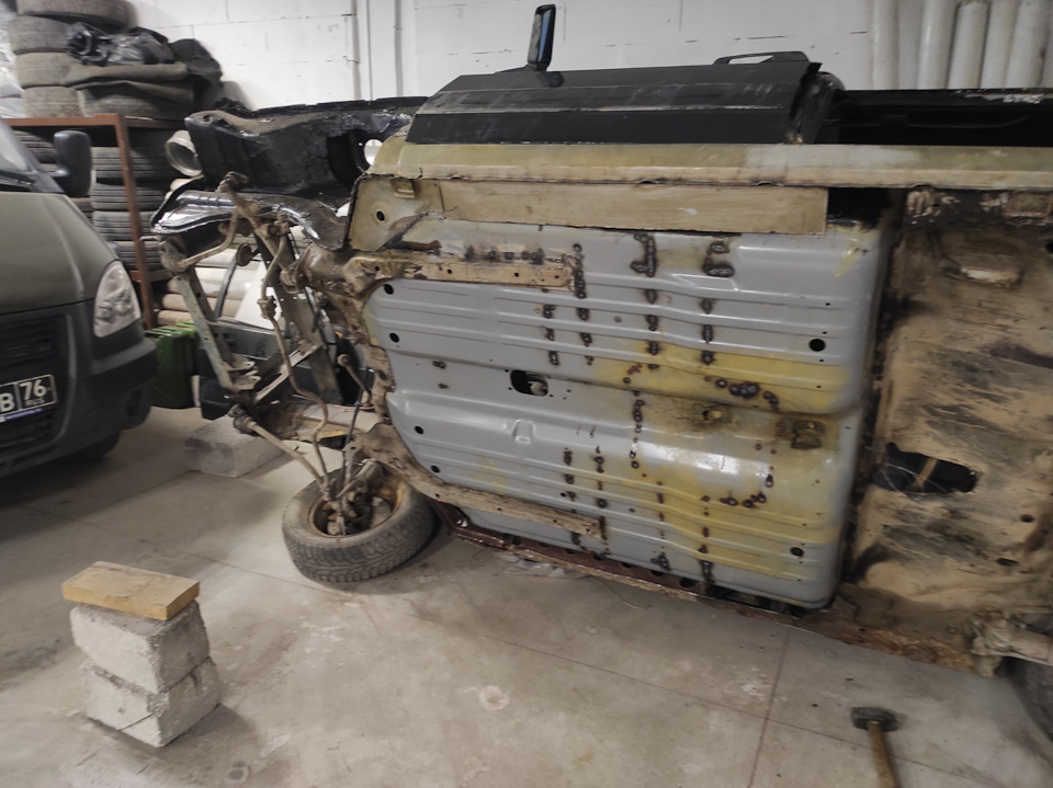 Замена днища и порогов! — DRIVE2