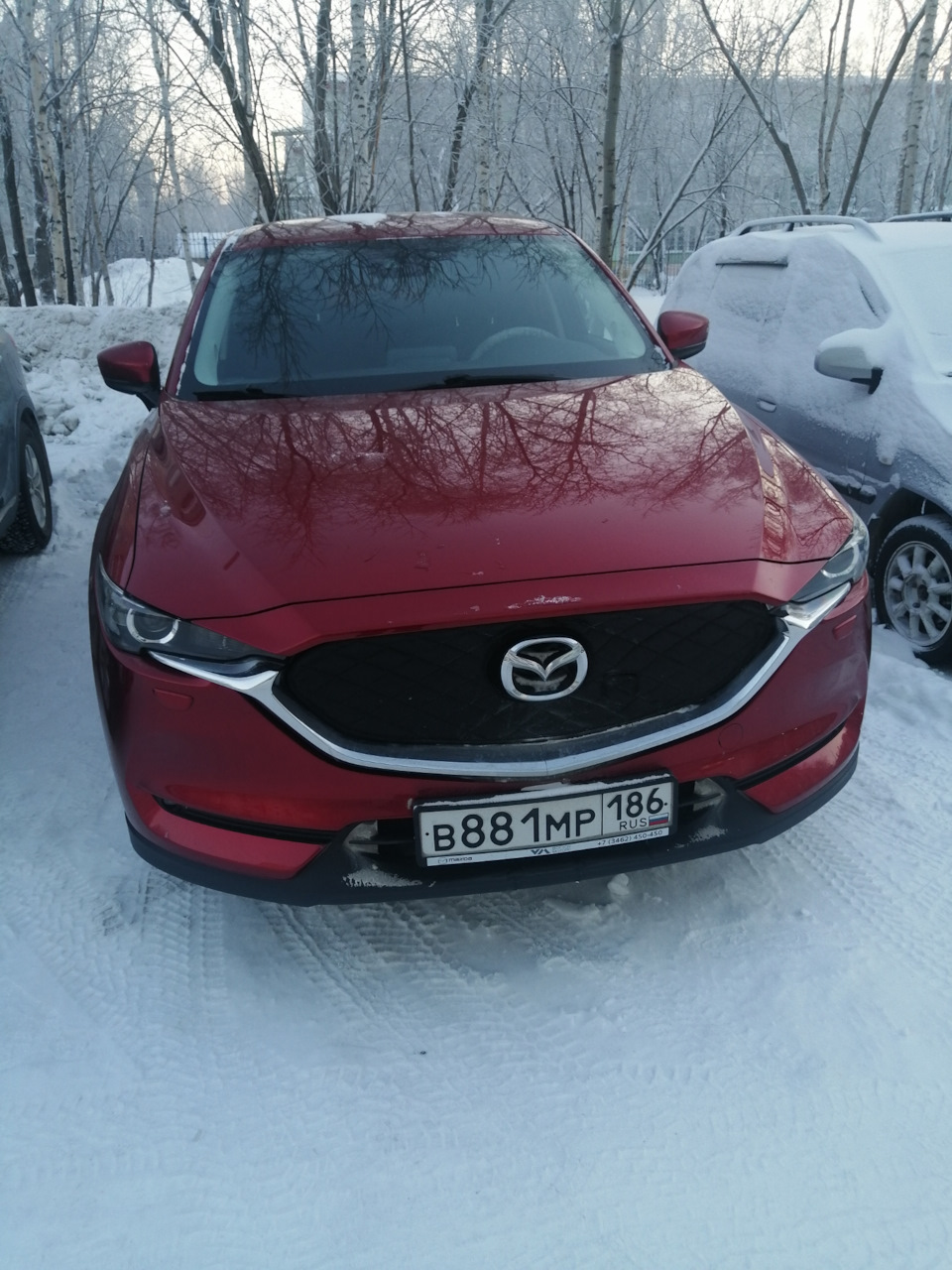 Мазда и Мороз — Mazda CX-5 (2G), 2,5 л, 2020 года | наблюдение | DRIVE2