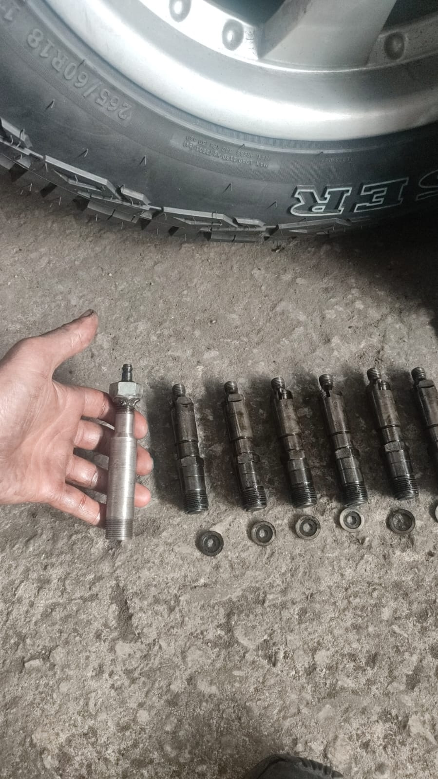 Замена распылителей форсунок и замер компрессии — Mercedes-Benz G-Class ...