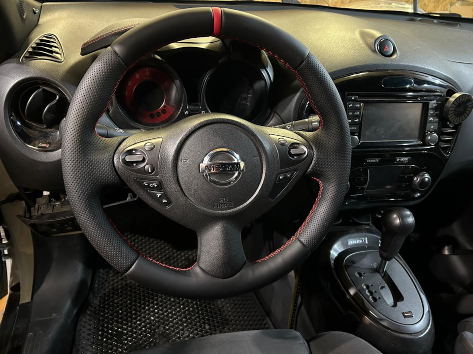 руль с подогревом — Nissan Juke (1G), 1,6 л, 2014 года | аксессуары ...